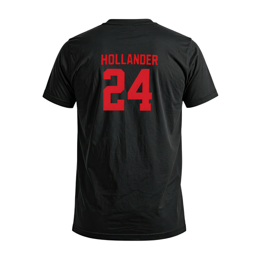 Heated Rivalry Hollander 24 (BACK ONLY)  T-shirt | Hockey Graphic Tee | Printed Shirt | (Copy)