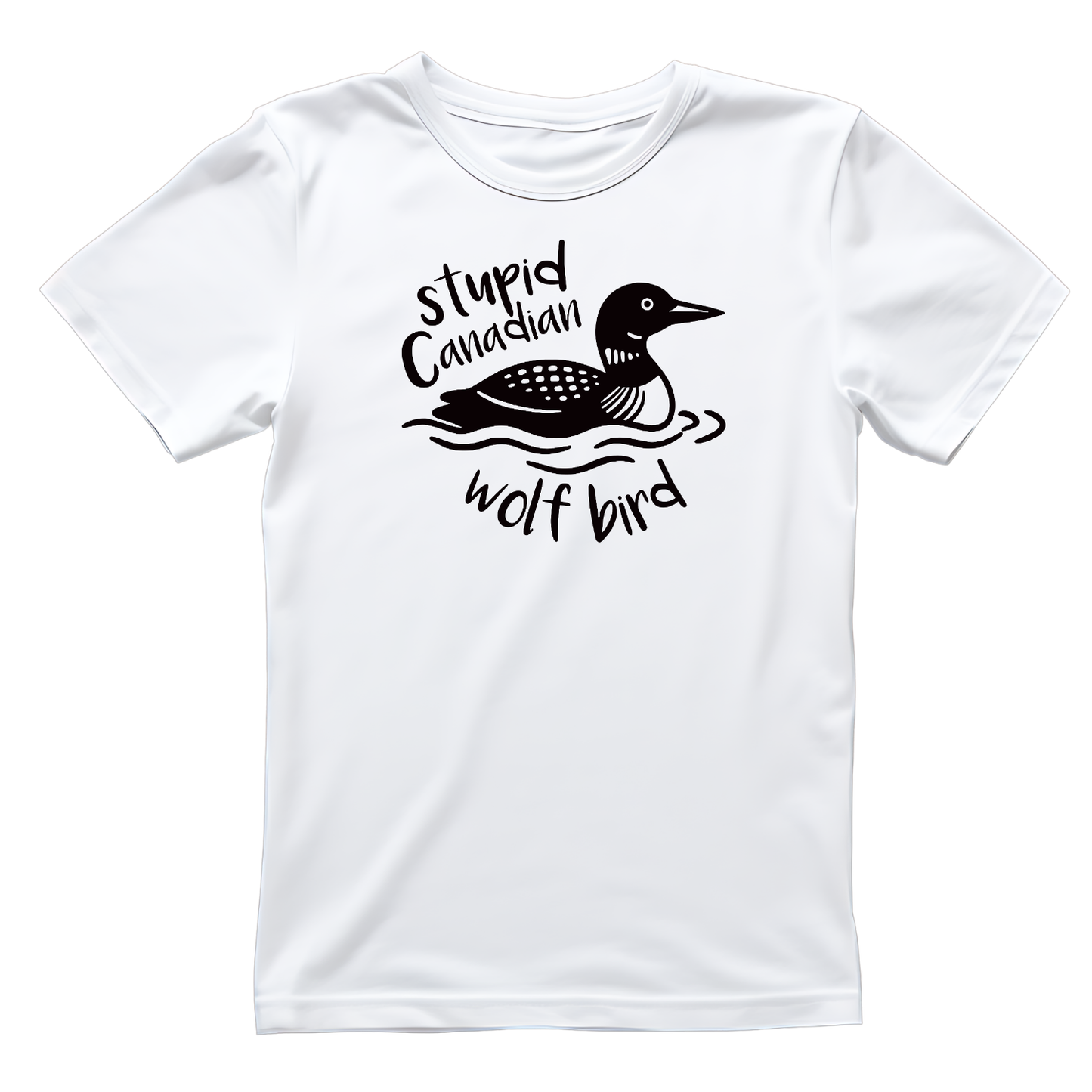Stupid Canadian Wolf Bird Heated Rivalry T-shirt | Hockey Graphic Tee | Printed Shirt |