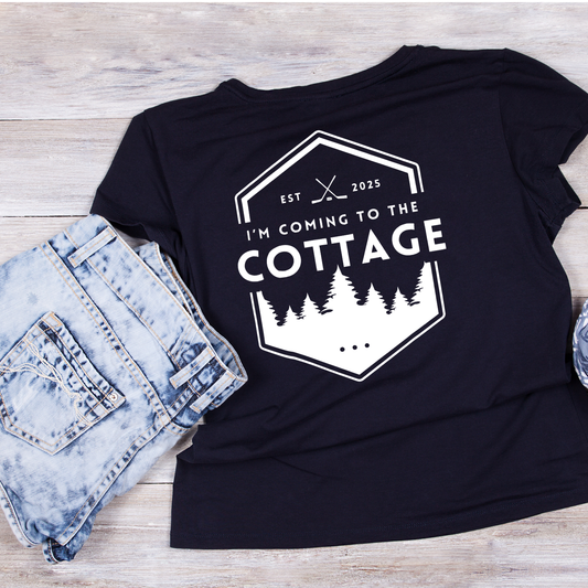 I’m Coming To The Cottage Heated Rivalry T-shirt | Hockey Graphic Tee | Printed Shirt |