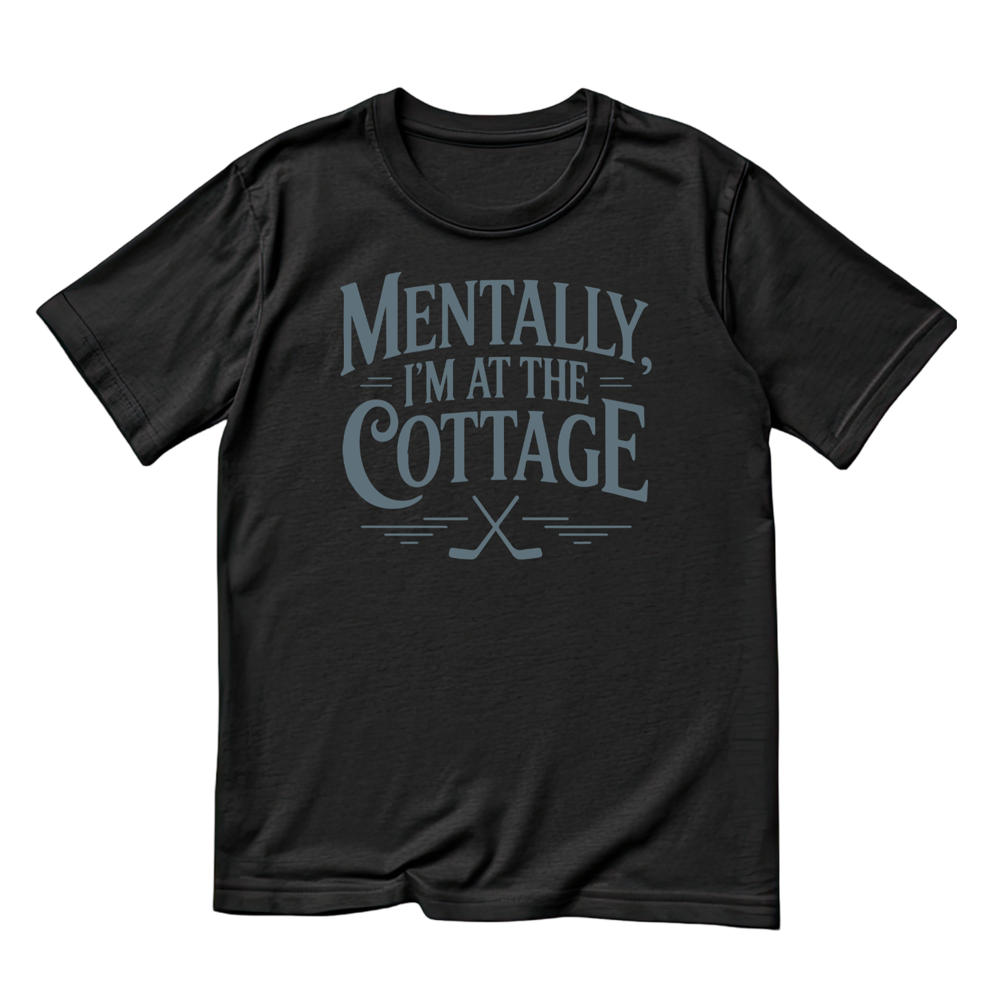 Heated Rivalry Mentally I’m At The CottageT-shirt | Hockey Graphic Tee | Printed Shirt |