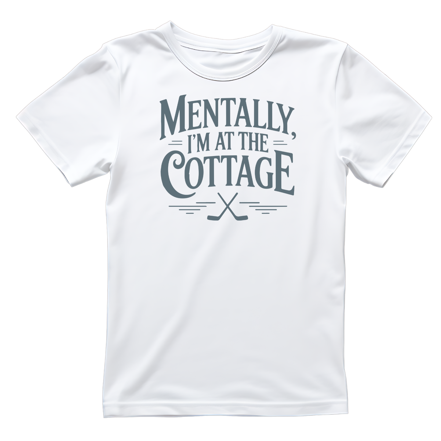 Heated Rivalry Mentally I’m At The CottageT-shirt | Hockey Graphic Tee | Printed Shirt |