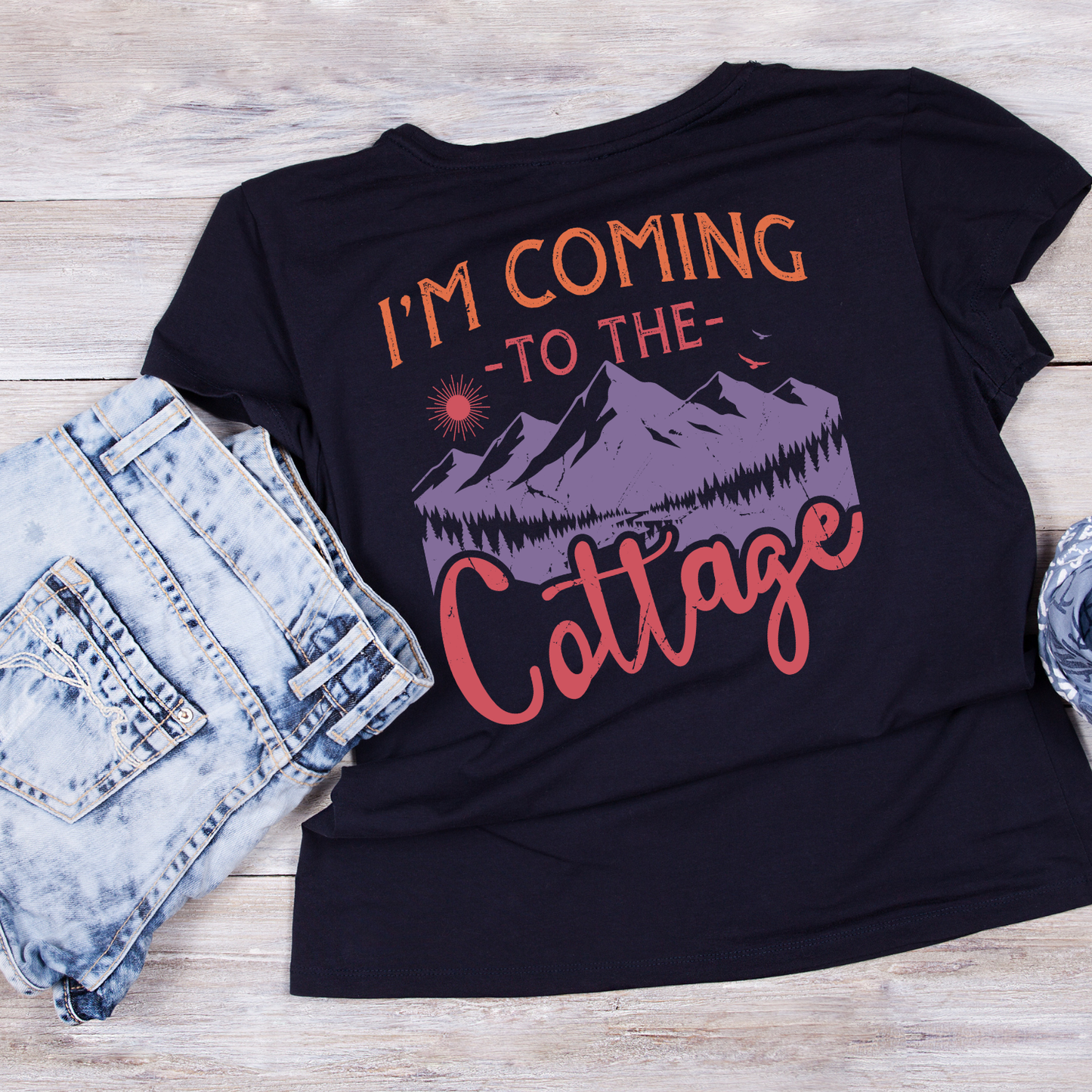 I’m Coming To The Cottage Heated Rivalry T-shirt | Hockey Graphic Tee | Printed Shirt |