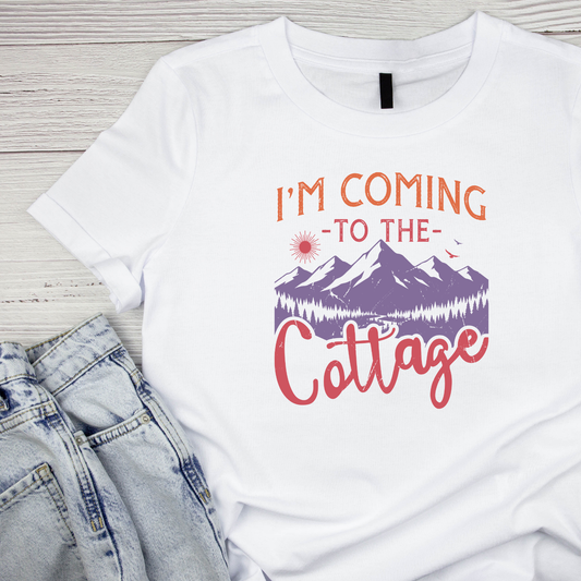 I’m Coming To The Cottage Heated Rivalry T-shirt | Hockey Graphic Tee | Printed Shirt |