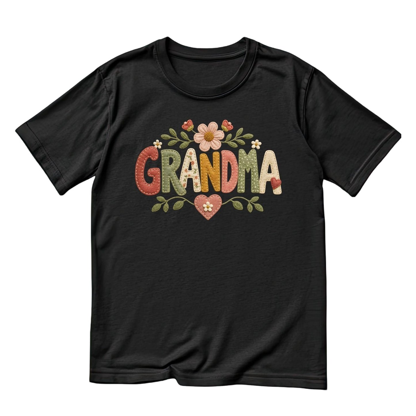 Grandma Knit-look Design T-Shirt | Graphic Tee | Grams Shirt