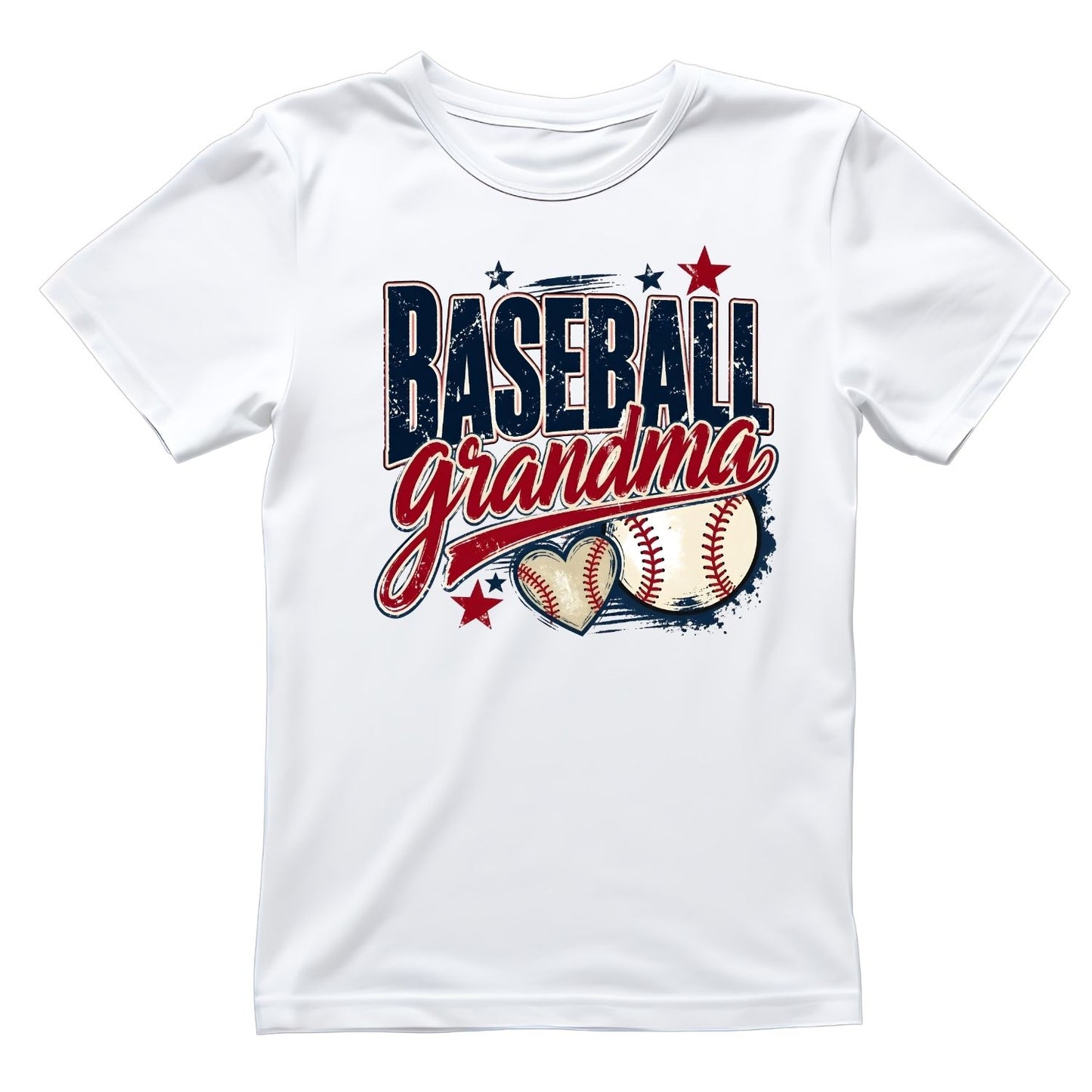 Baseball Grandma T-Shirt | Graphic Tee | Grams Shirt