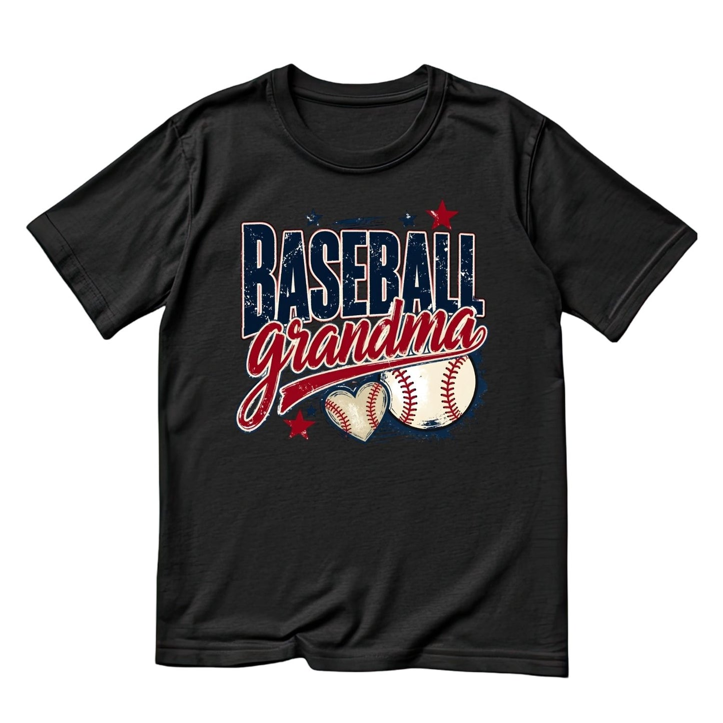Baseball Grandma T-Shirt | Graphic Tee | Grams Shirt