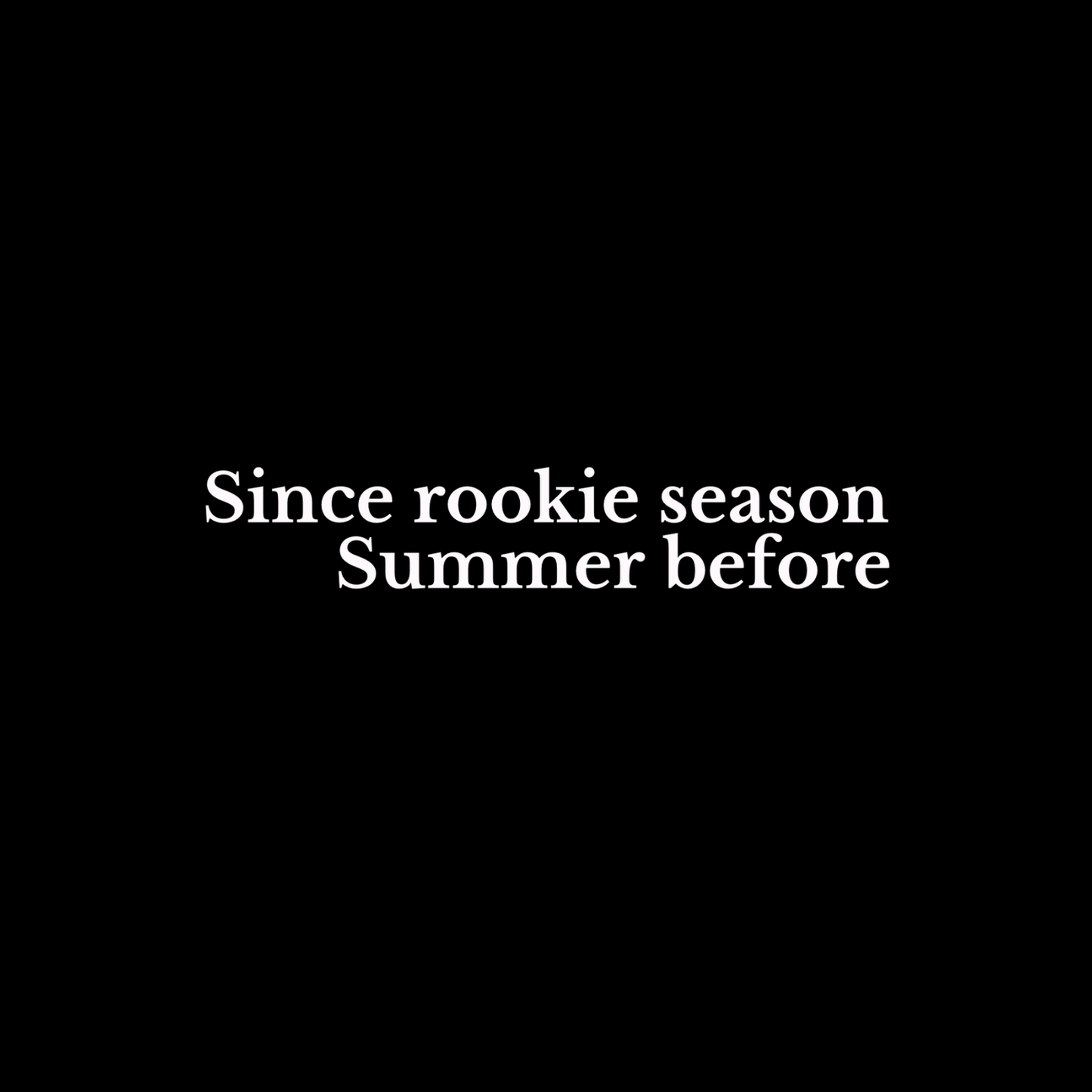 Since Rookie Season - Summer Before Heated Rivalry T-shirt | Hockey Graphic Tee | Printed Shirt | Readers