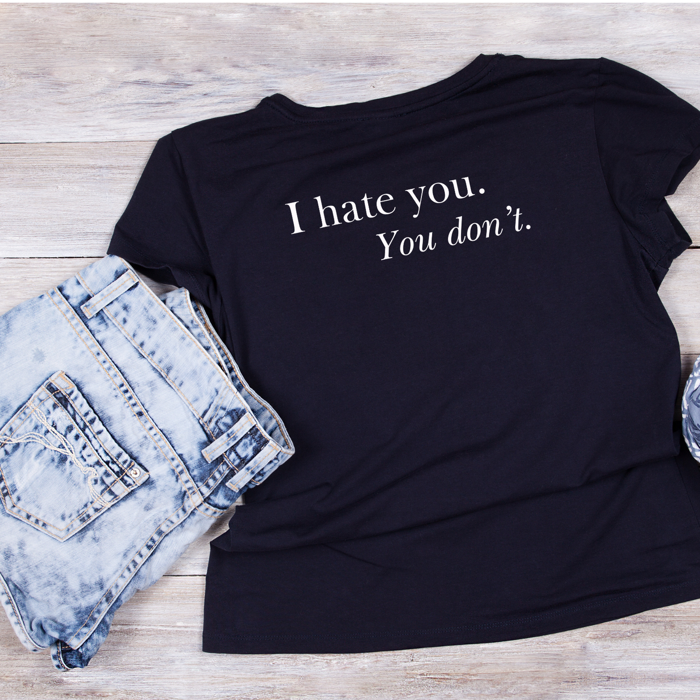 I Hate You. You Don’t  T-shirt | Hockey Graphic Tee | Printed Shirt | Readers