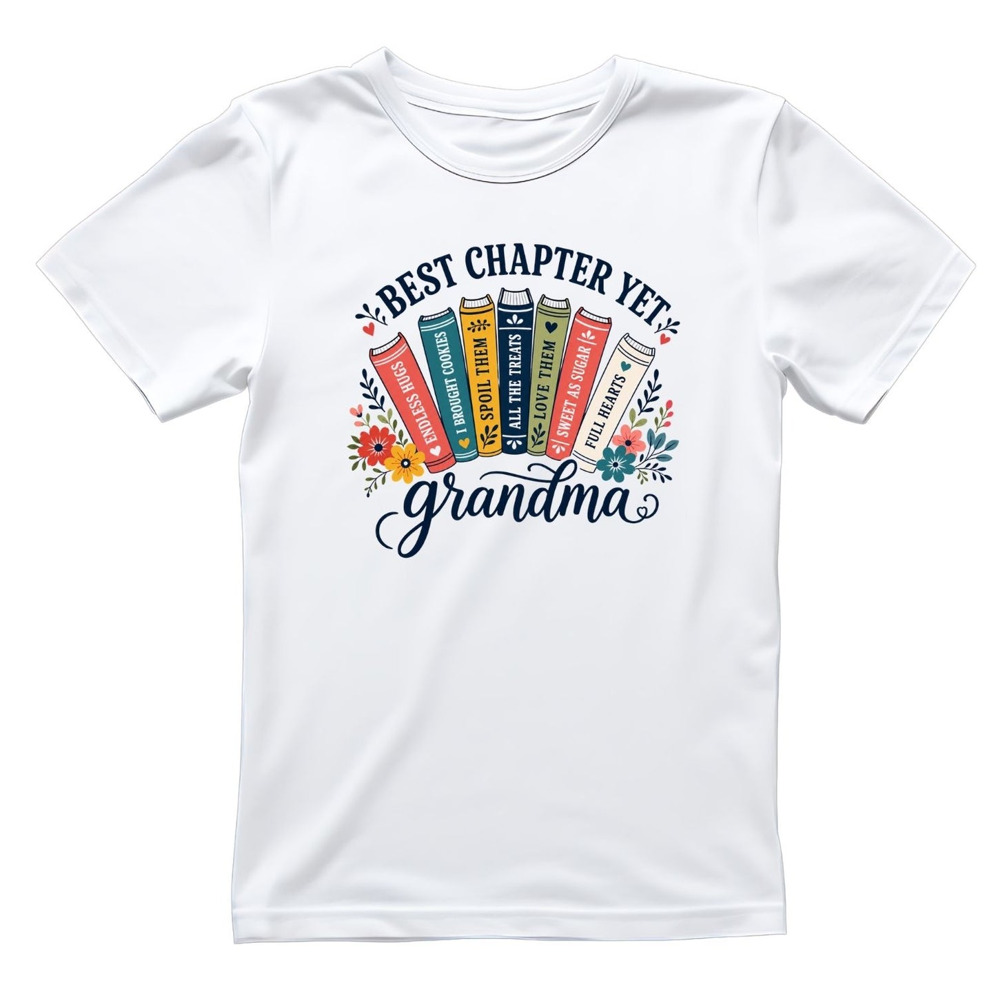 Best Chapter Yet Grandma T-Shirt | Books Graphic Tee | Grams Shirt