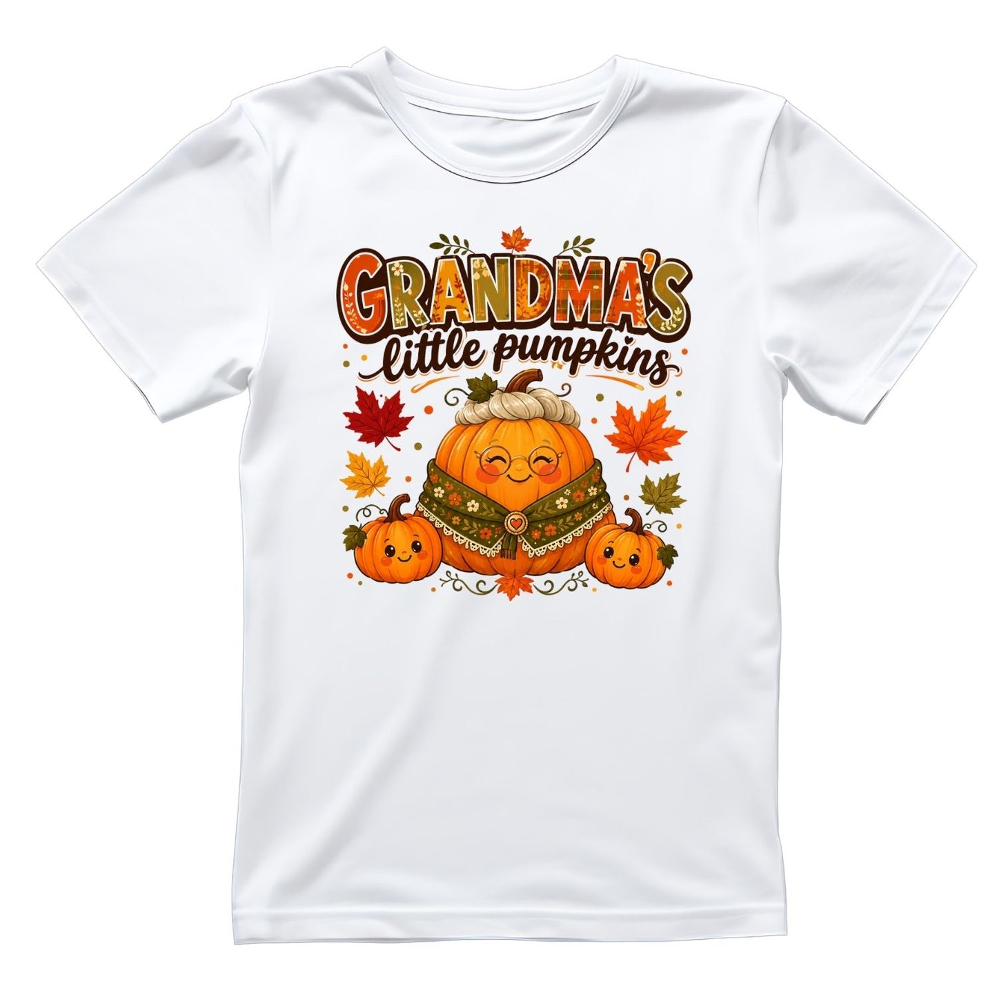 Grandma’s Little Pumpkins T-Shirt | Graphic Tee | Grams Shirt