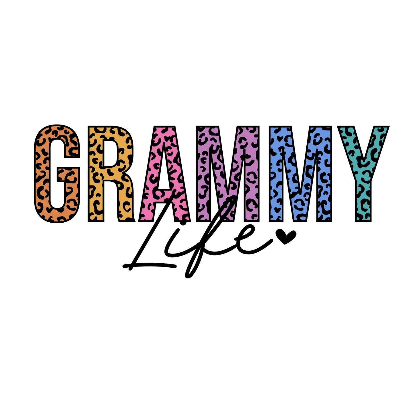 Grammy Life T-Shirt | Flowers Graphic Tee | Grams Shirt