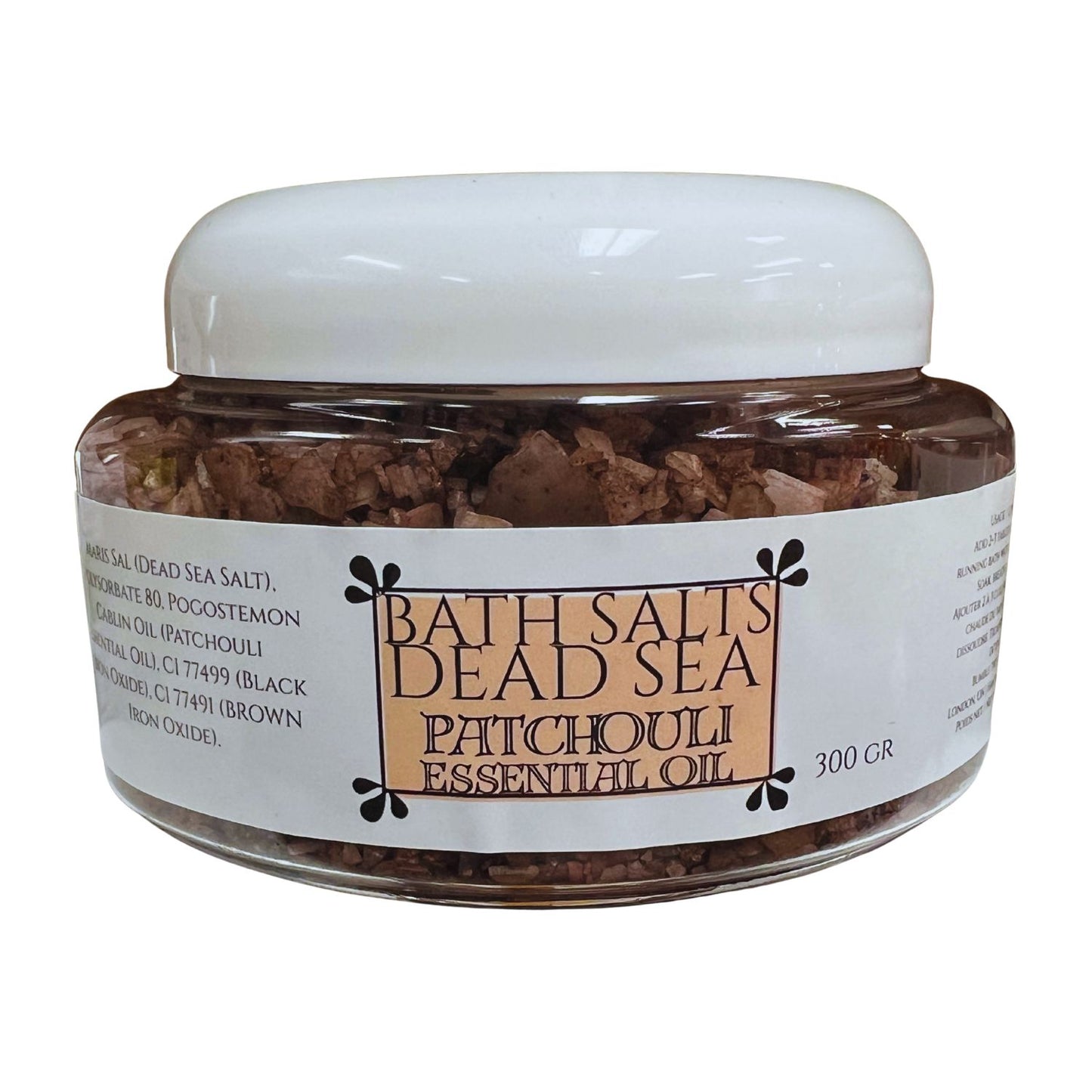 Patchouli Dead Sea Salt & Magnesium Flakes