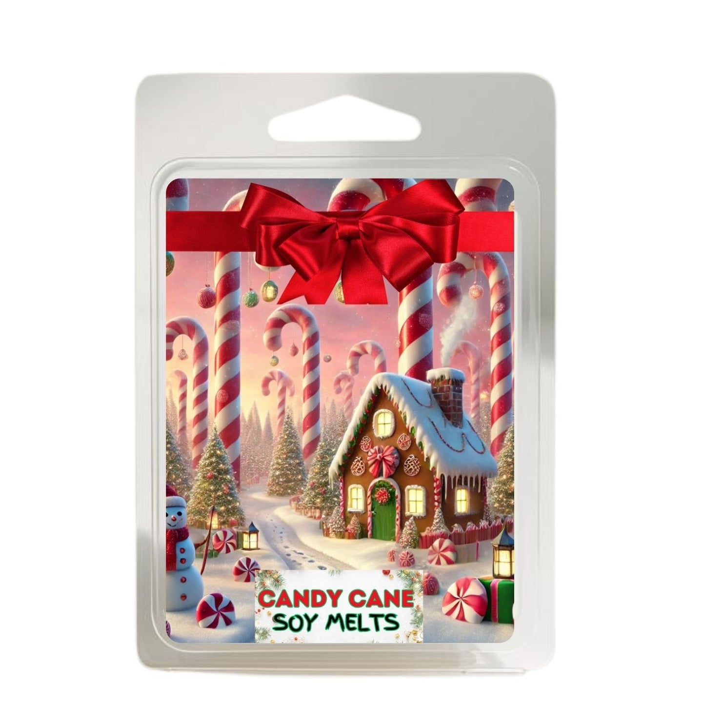 Candy Cane Soy Wax Melt
