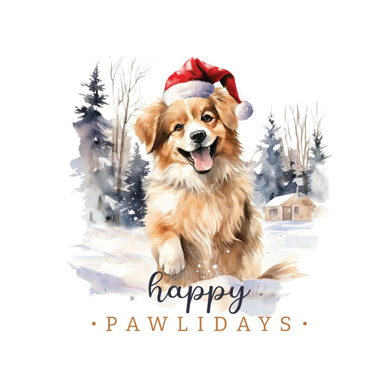 Happy Pawlidays T-shirt