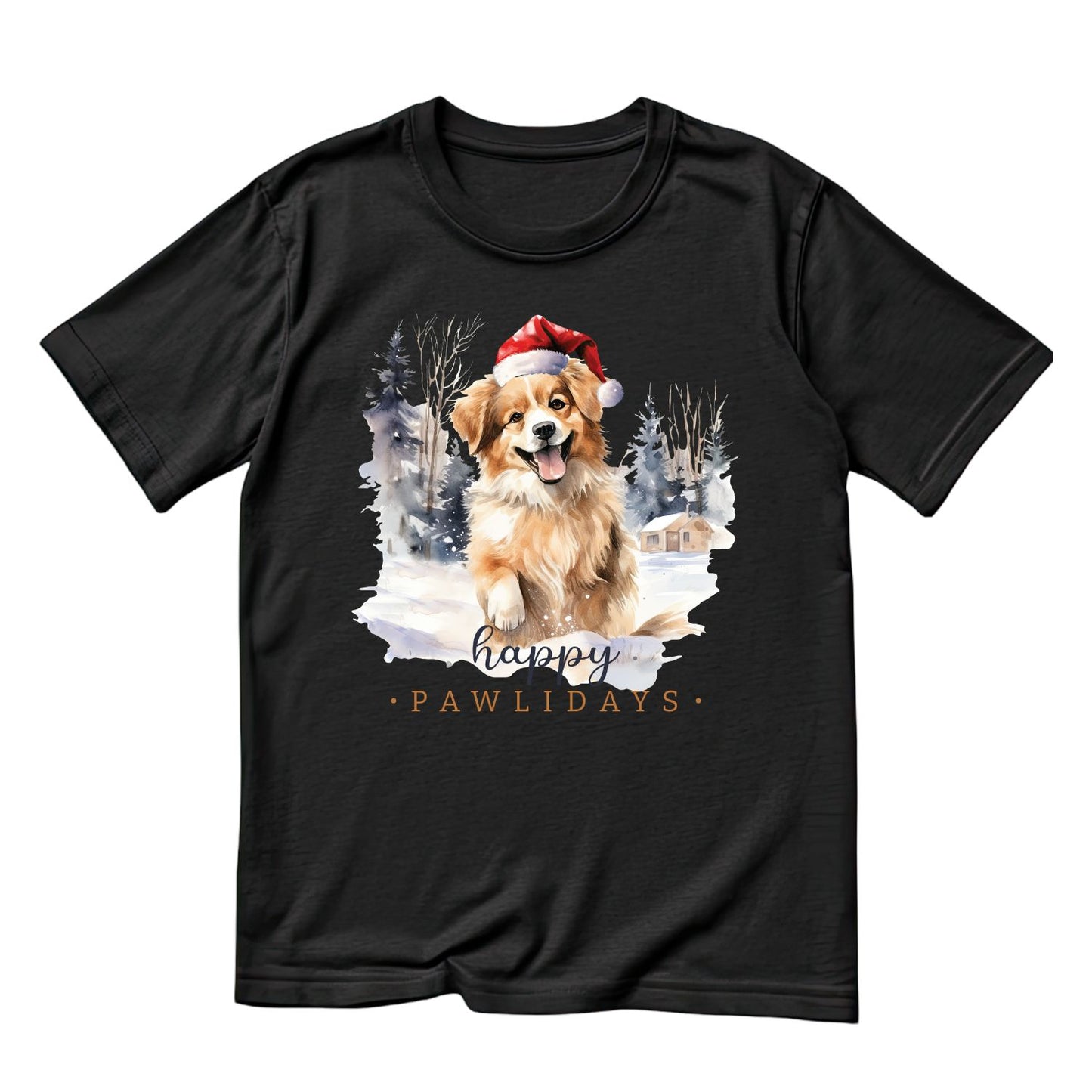 Happy Pawlidays T-shirt