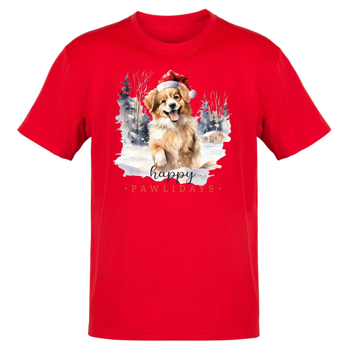 Happy Pawlidays T-shirt