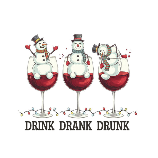 Drink Drank Drunk Together T-shirt