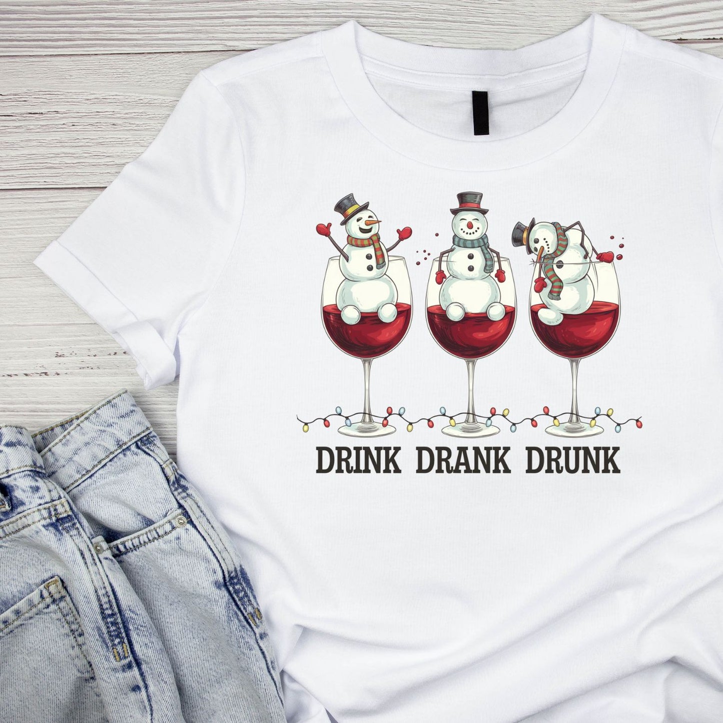 Drink Drank Drunk Together T-shirt