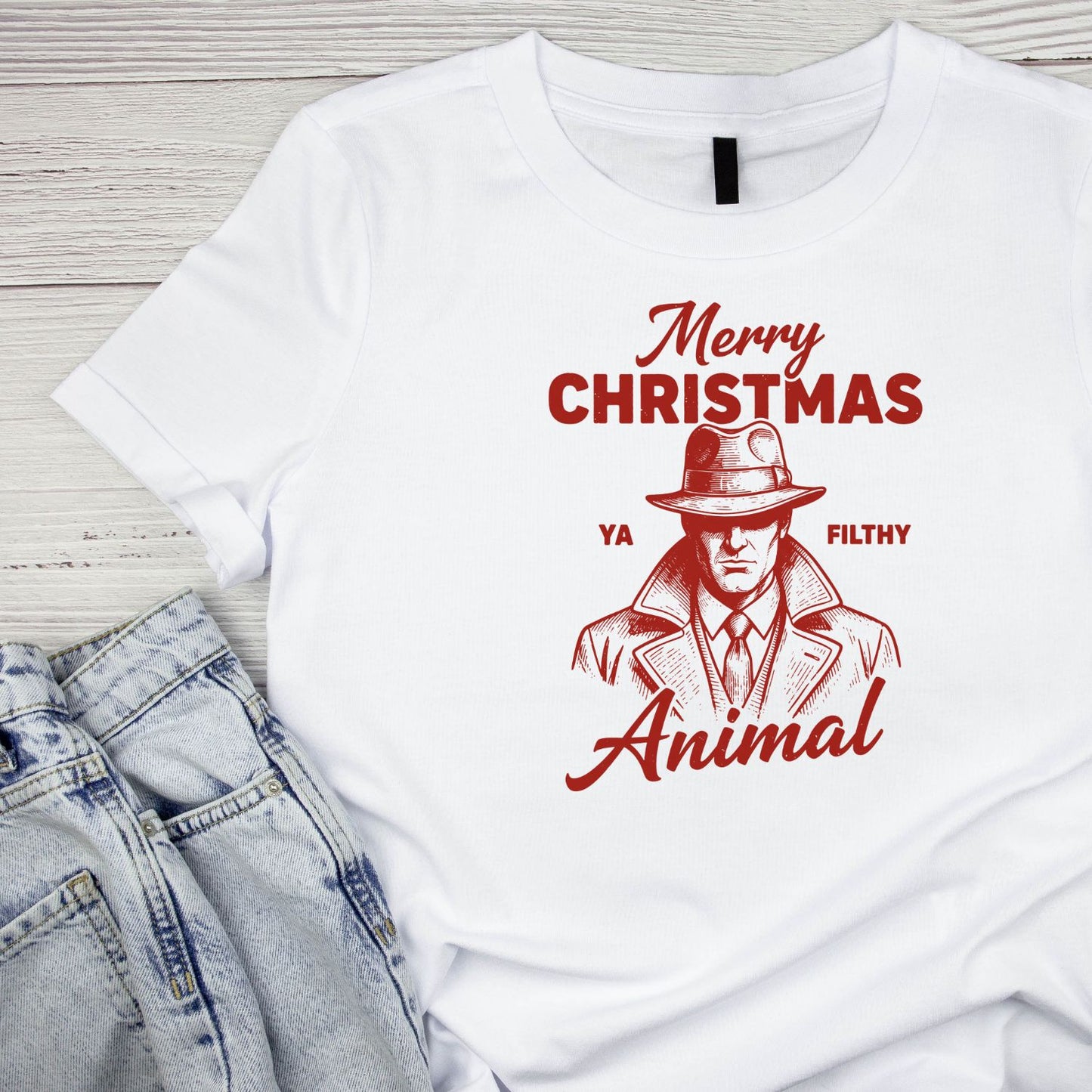 Merry Christmas Ya Filthy Animal (Home Alone) T-shirt