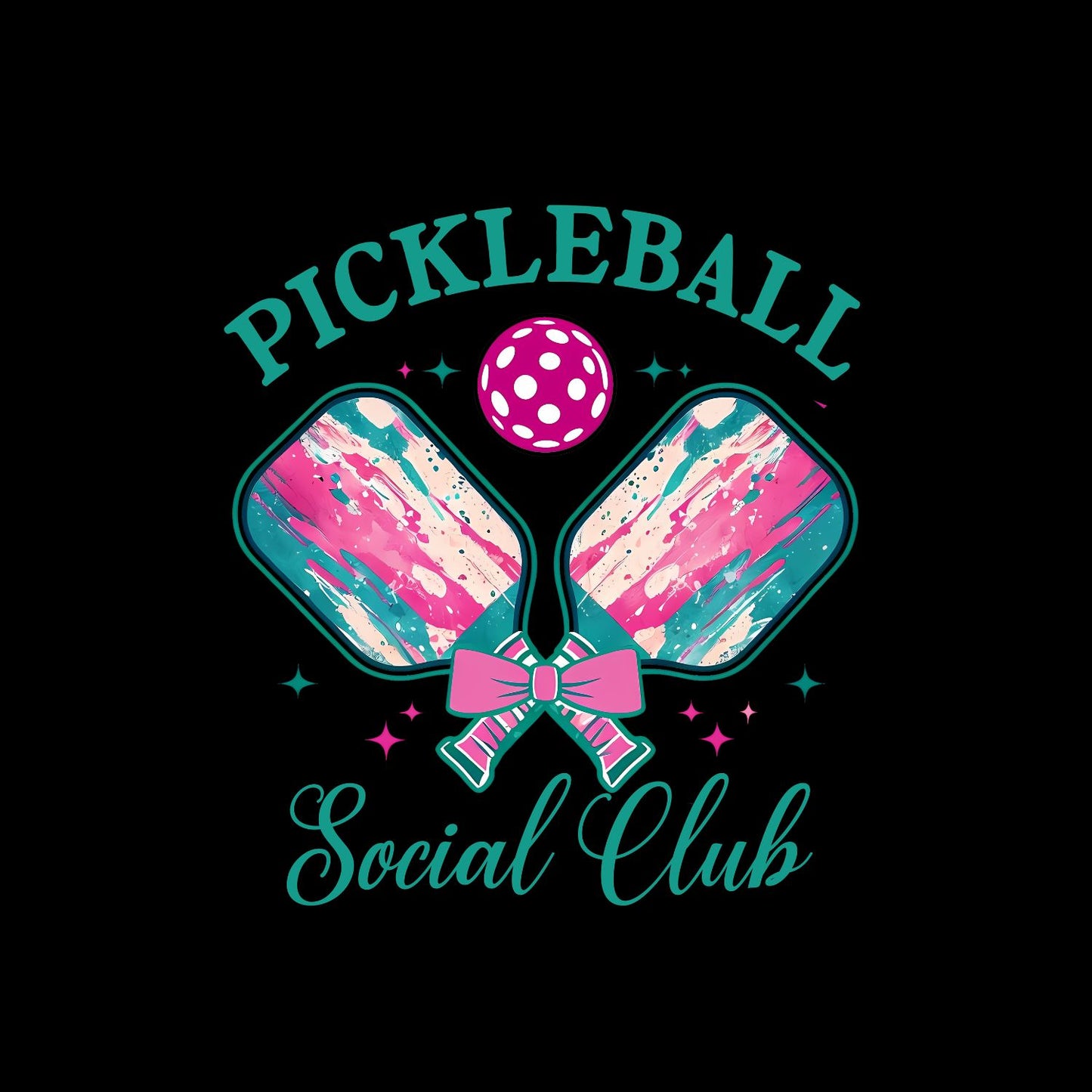 Pickleball Social Club T-shirt | Pickleball Graphic Tee | Printed Shirt