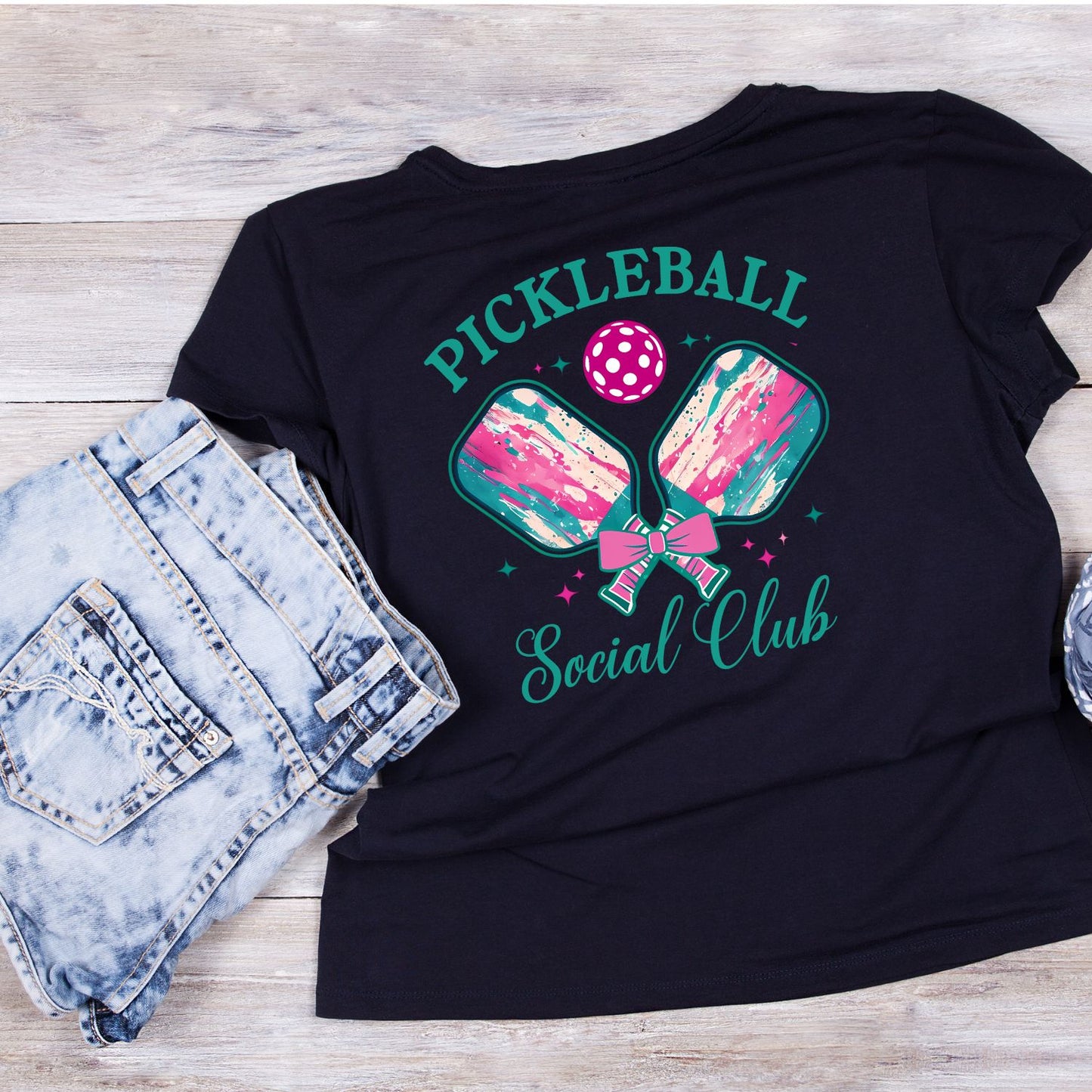 Pickleball Social Club T-shirt | Pickleball Graphic Tee | Printed Shirt