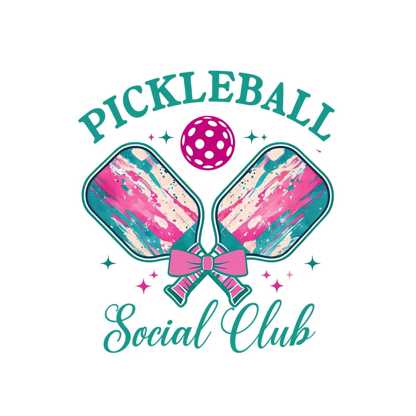 Pickleball Social Club T-shirt | Pickleball Graphic Tee | Printed Shirt