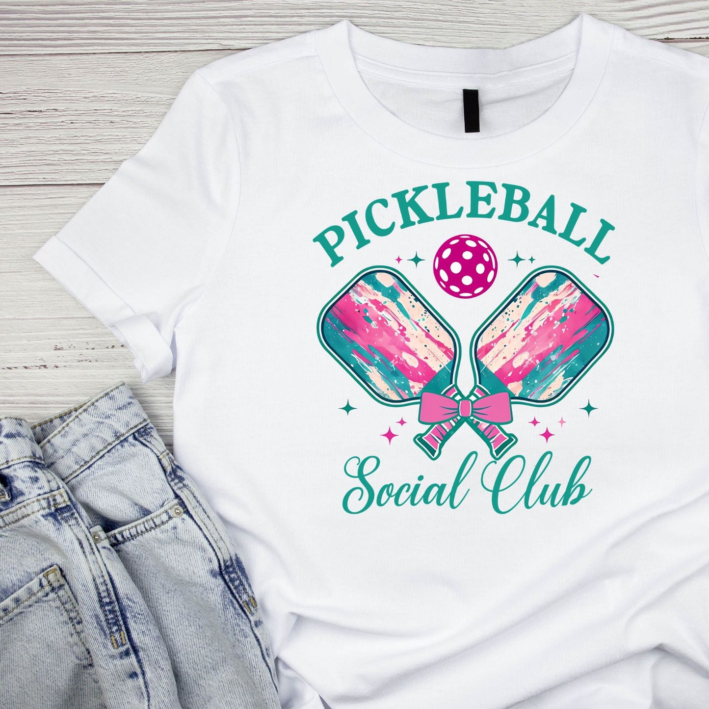 Pickleball Social Club T-shirt | Pickleball Graphic Tee | Printed Shirt