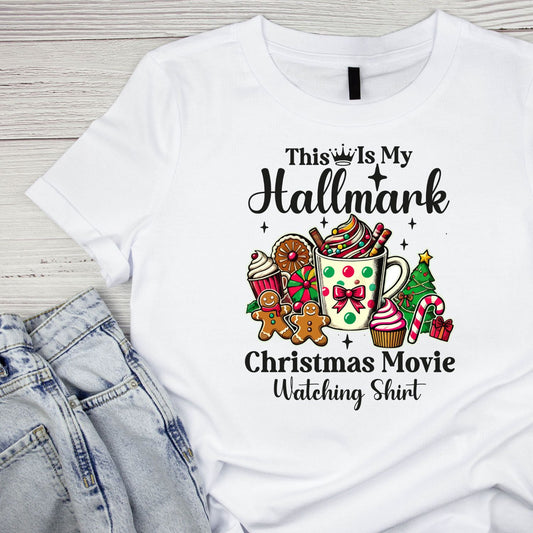 This Is My Hallmark Christmas Movie Watching Shirt T-shirt