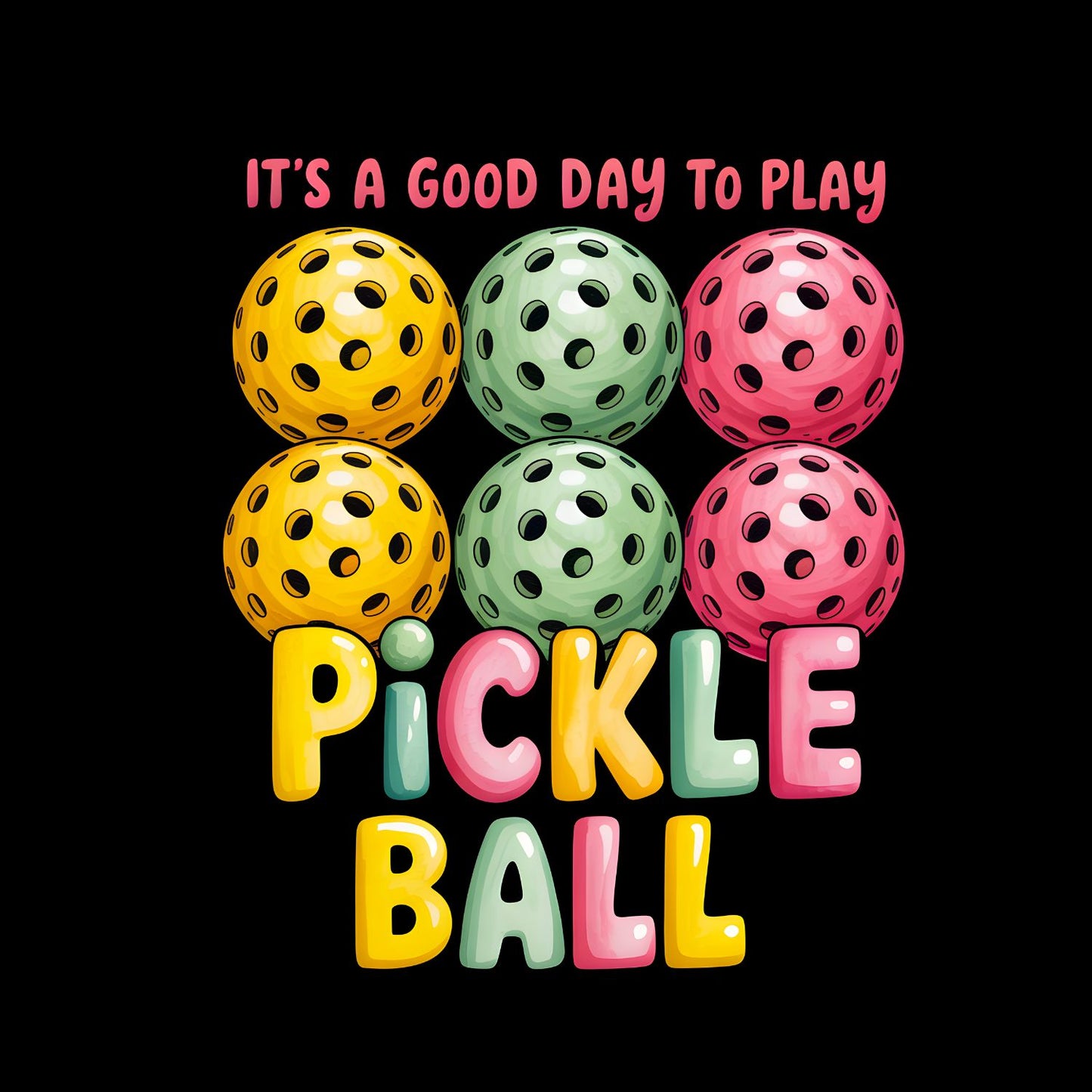 It’s A Good Day To Play Pickleball Club T-shirt | Graphic Tee | Printed Shirt