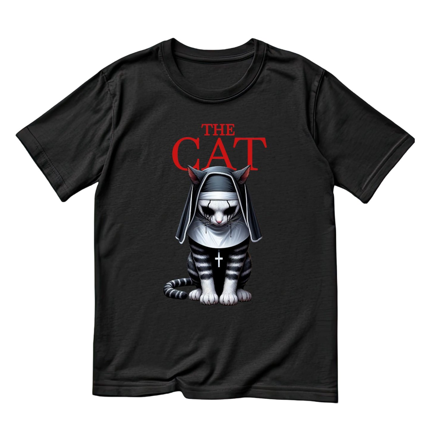 The Cat Nun Horror T-shirt