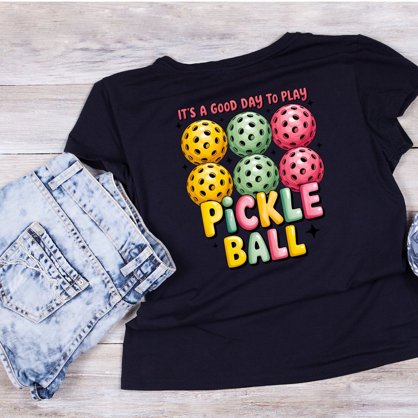 It’s A Good Day To Play Pickleball Club T-shirt | Graphic Tee | Printed Shirt