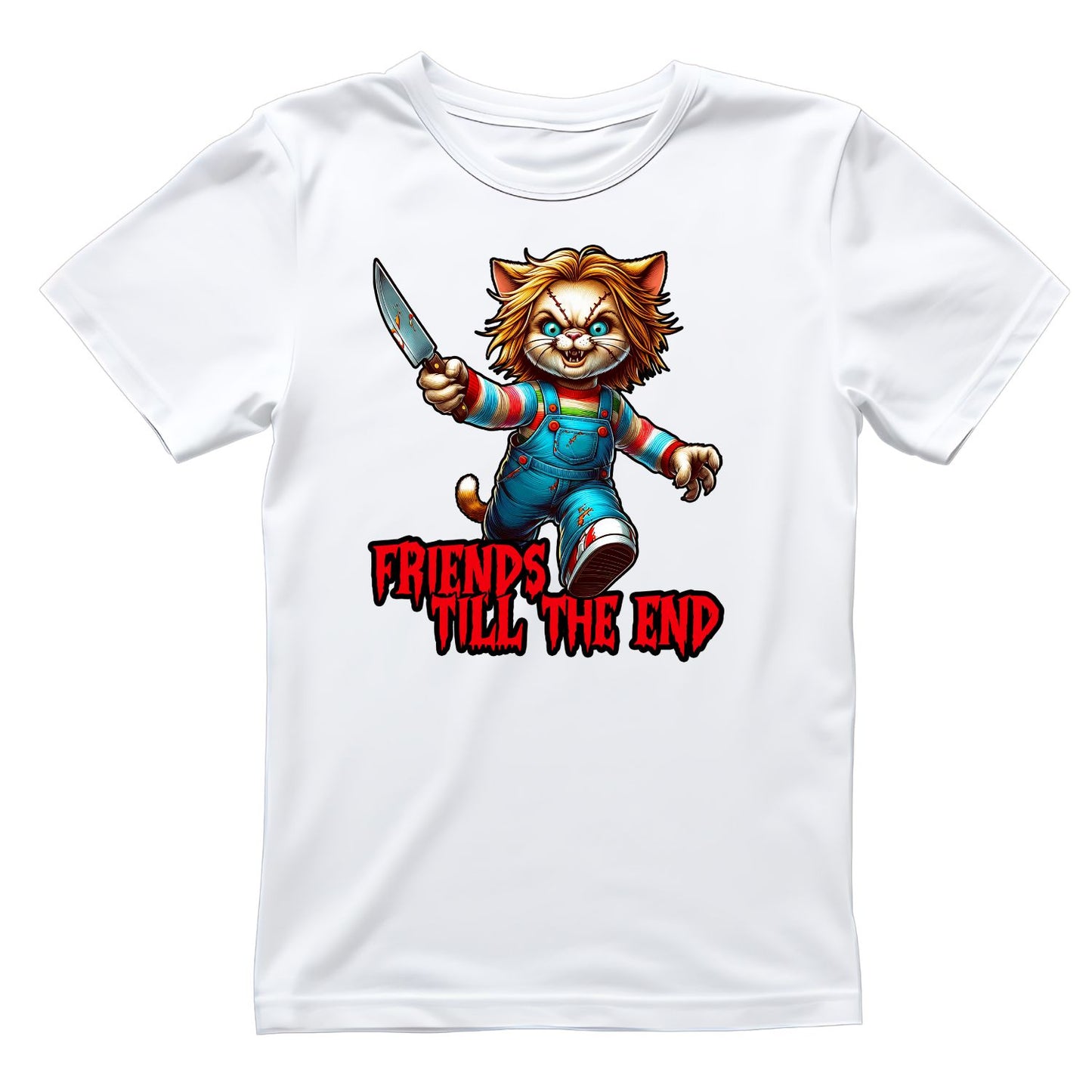 Friends Till The End Horror T-shirt