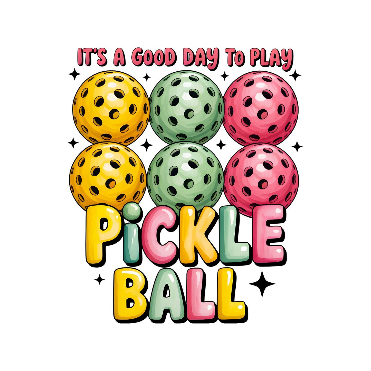 It’s A Good Day To Play Pickleball Club T-shirt | Graphic Tee | Printed Shirt