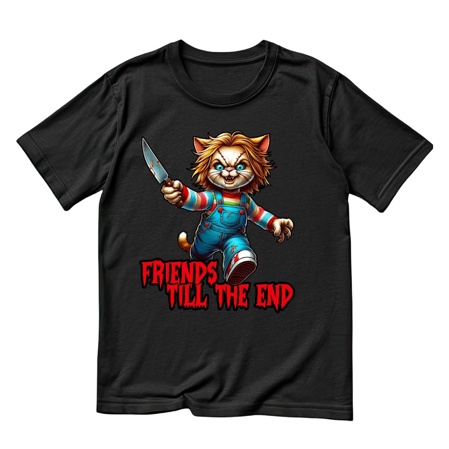 Friends Till The End Horror T-shirt