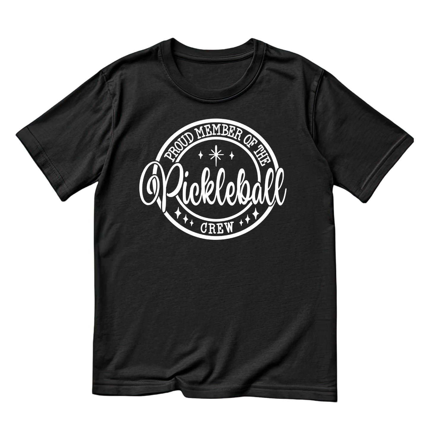 Proud Member Of The Pickleball Crew T-shirt | Graphic Tee | Printed Shirt