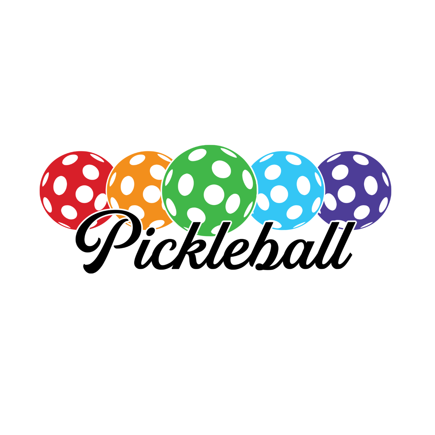 Pickleball Colourful T-shirt | Graphic Tee | Printed Shirt