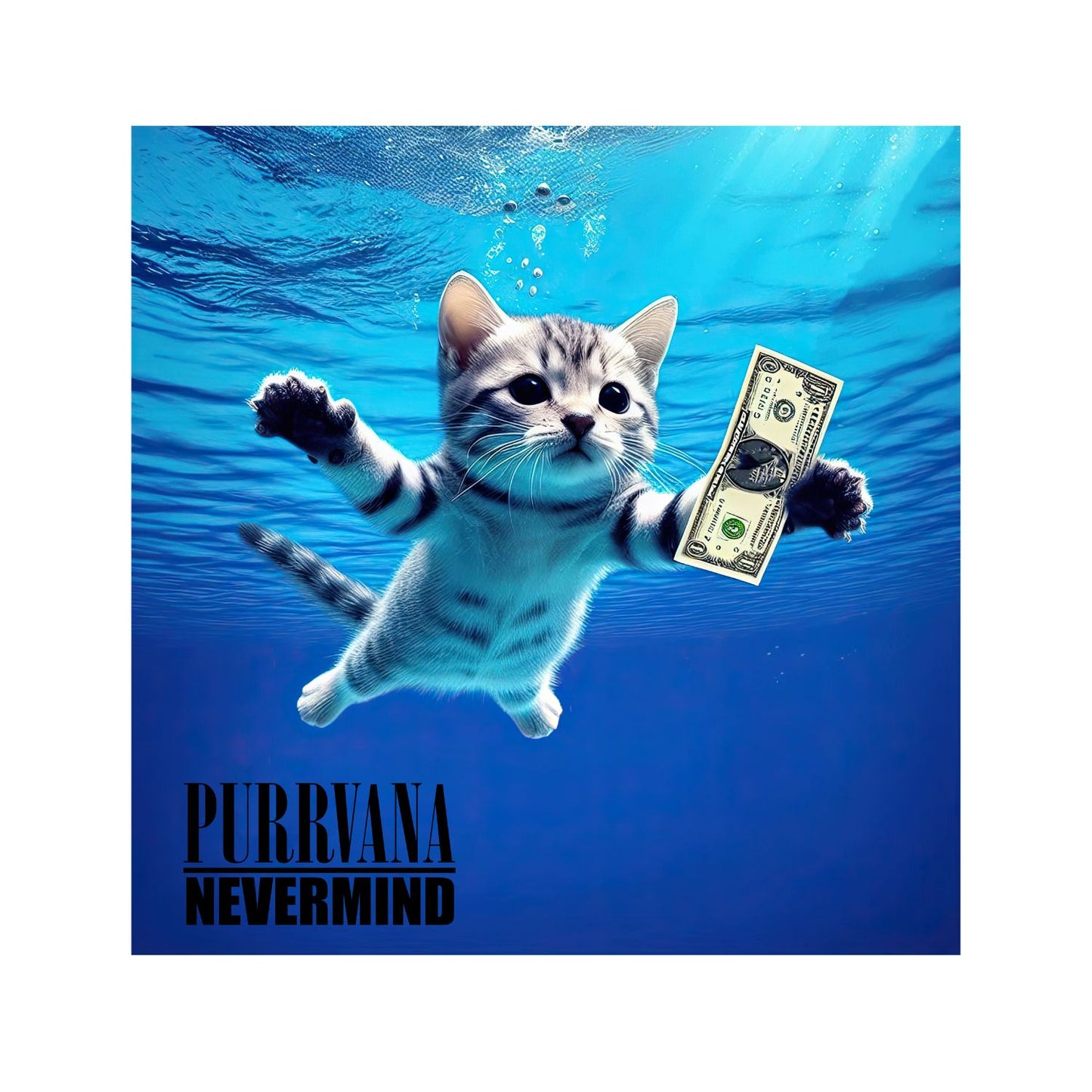 Purrvana Nevermind T-shirt