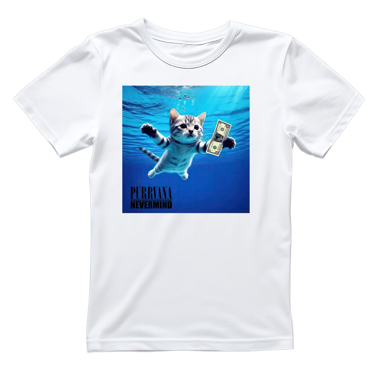 Purrvana Nevermind T-shirt