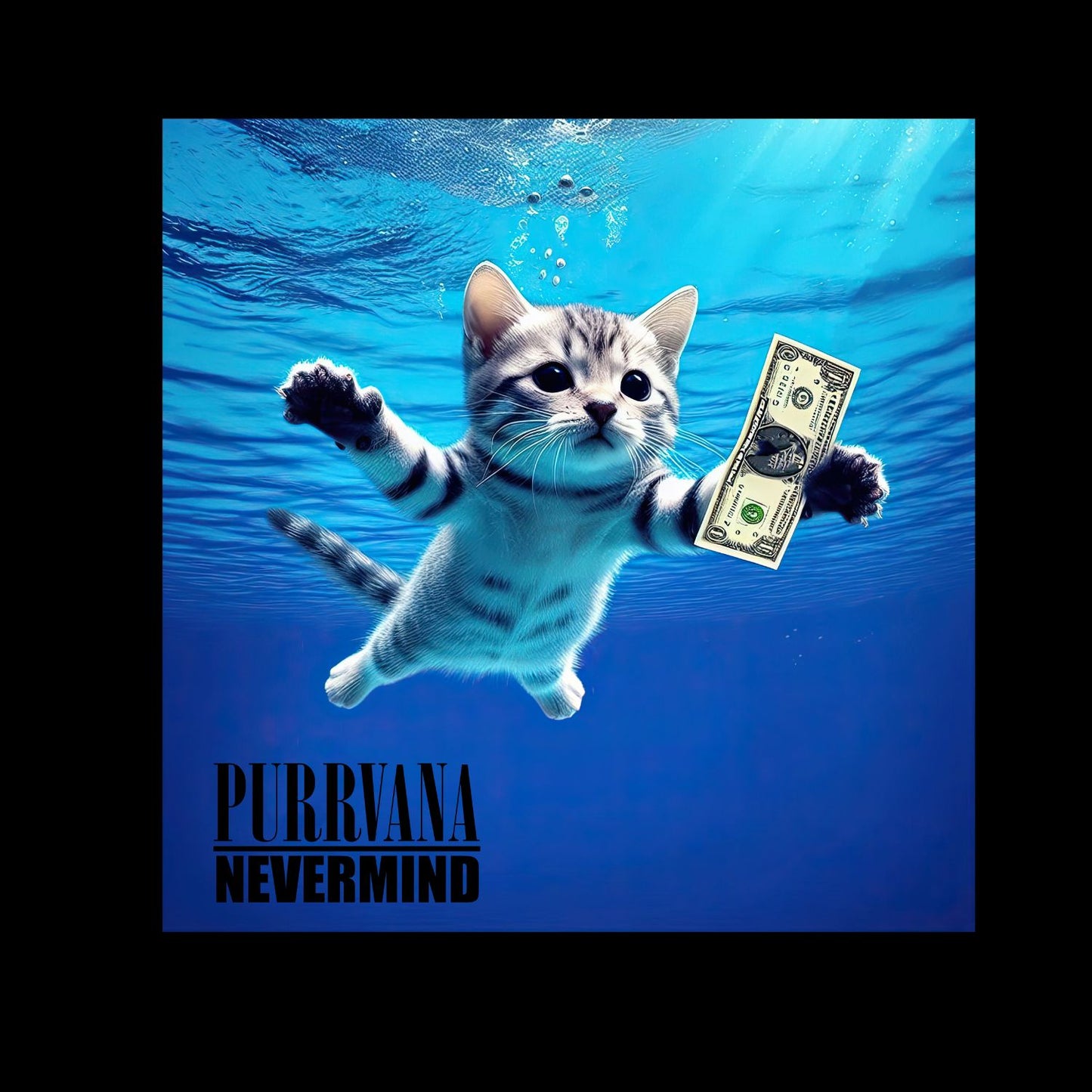 Purrvana Nevermind T-shirt