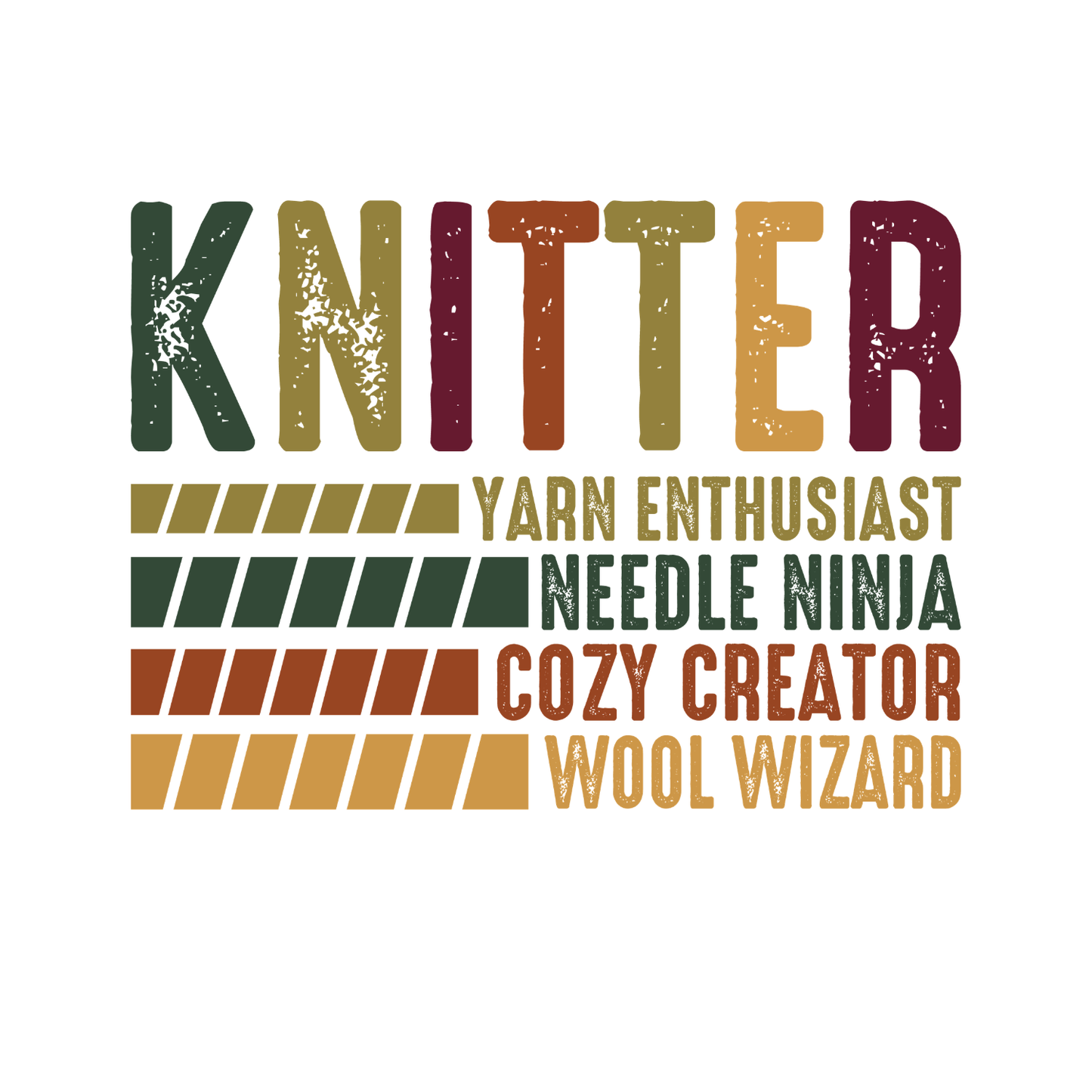 Knitter Yarn Enthusiast T-shirt | Craft Graphic Tee | Hobbies Printed Shirt