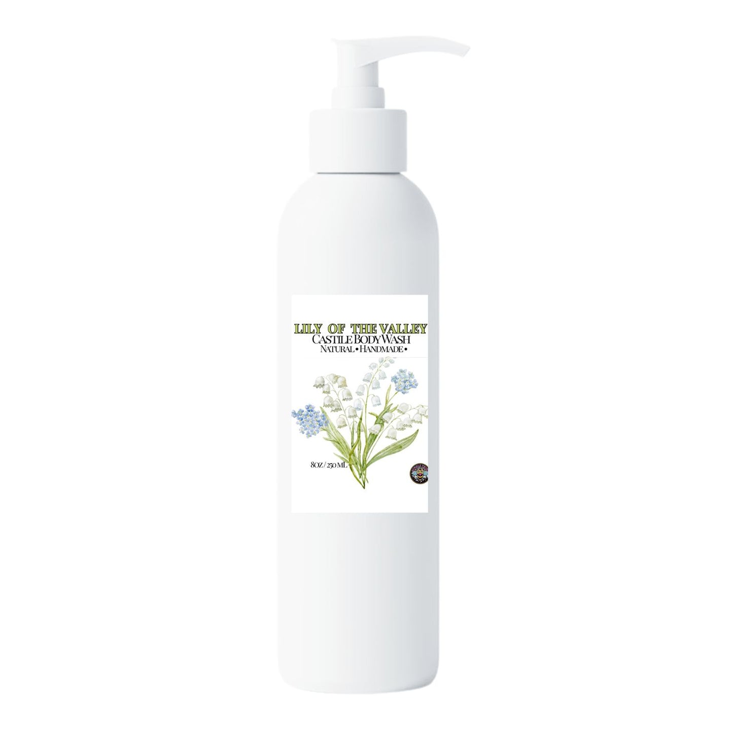 Lily of the Valley Body Wash 100% Castile Base