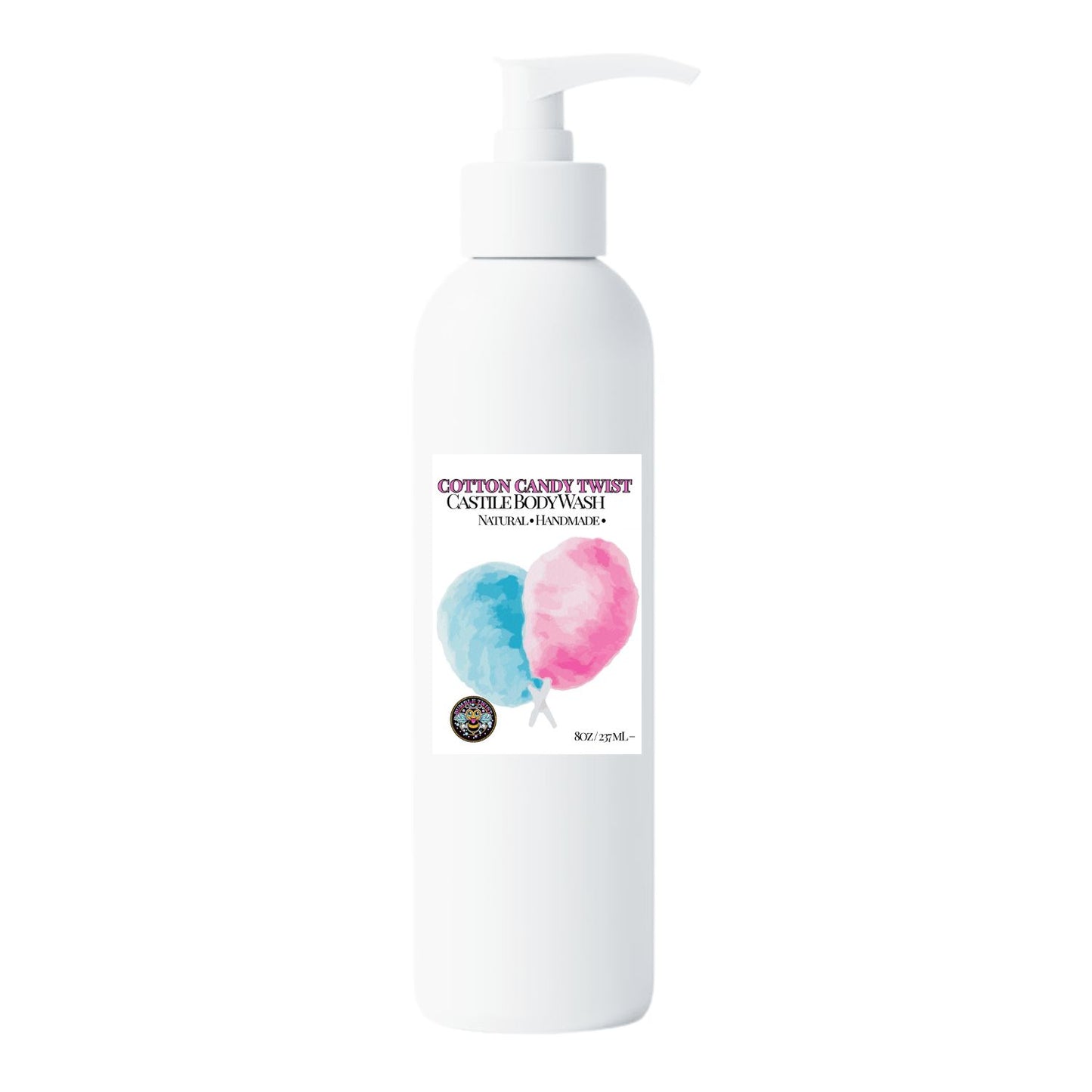 Cotton Candy Body Wash 100% Castile Base