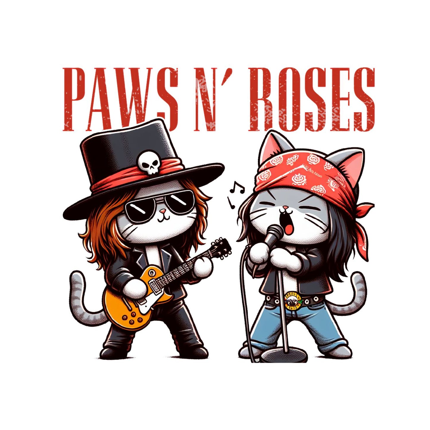 Paws N’ Roses T-shirt