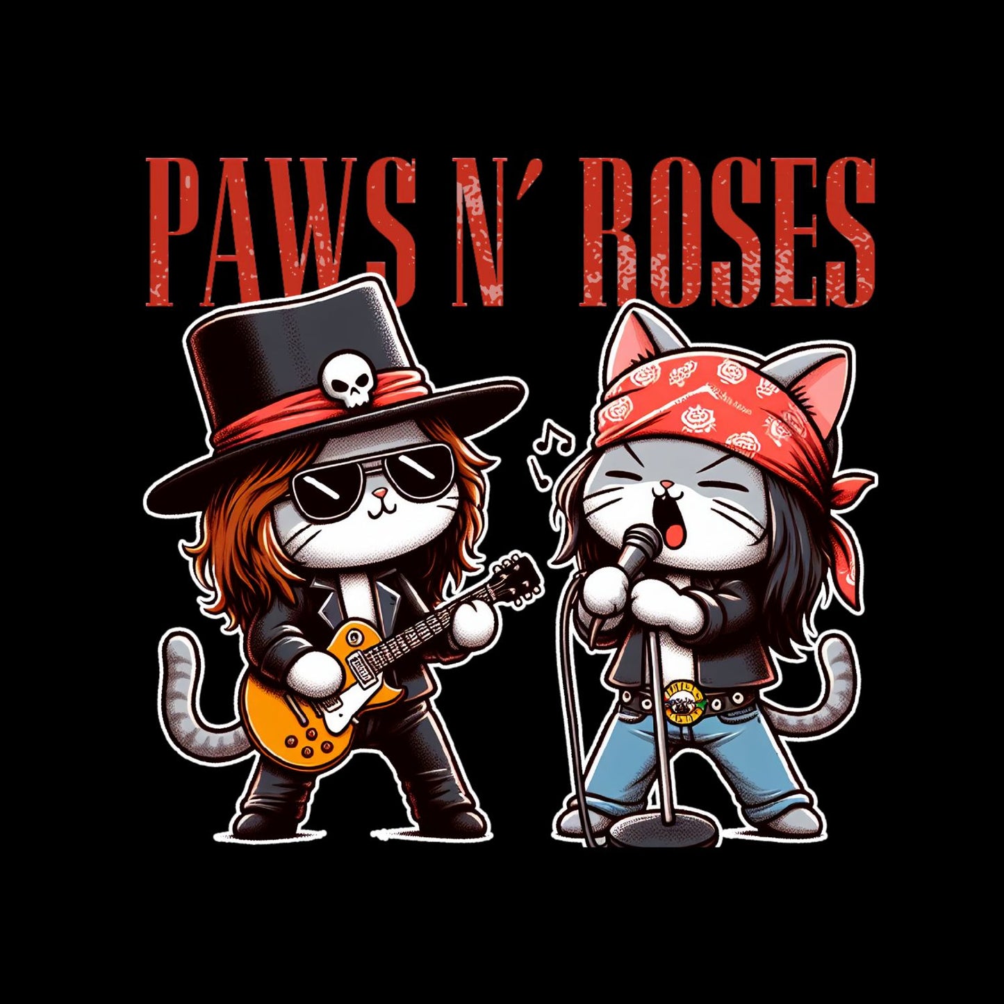Paws N’ Roses T-shirt