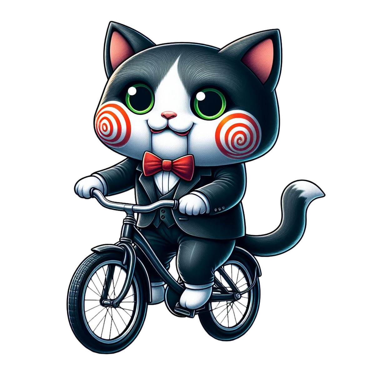 Saw Horror Movie Cat T-shirt