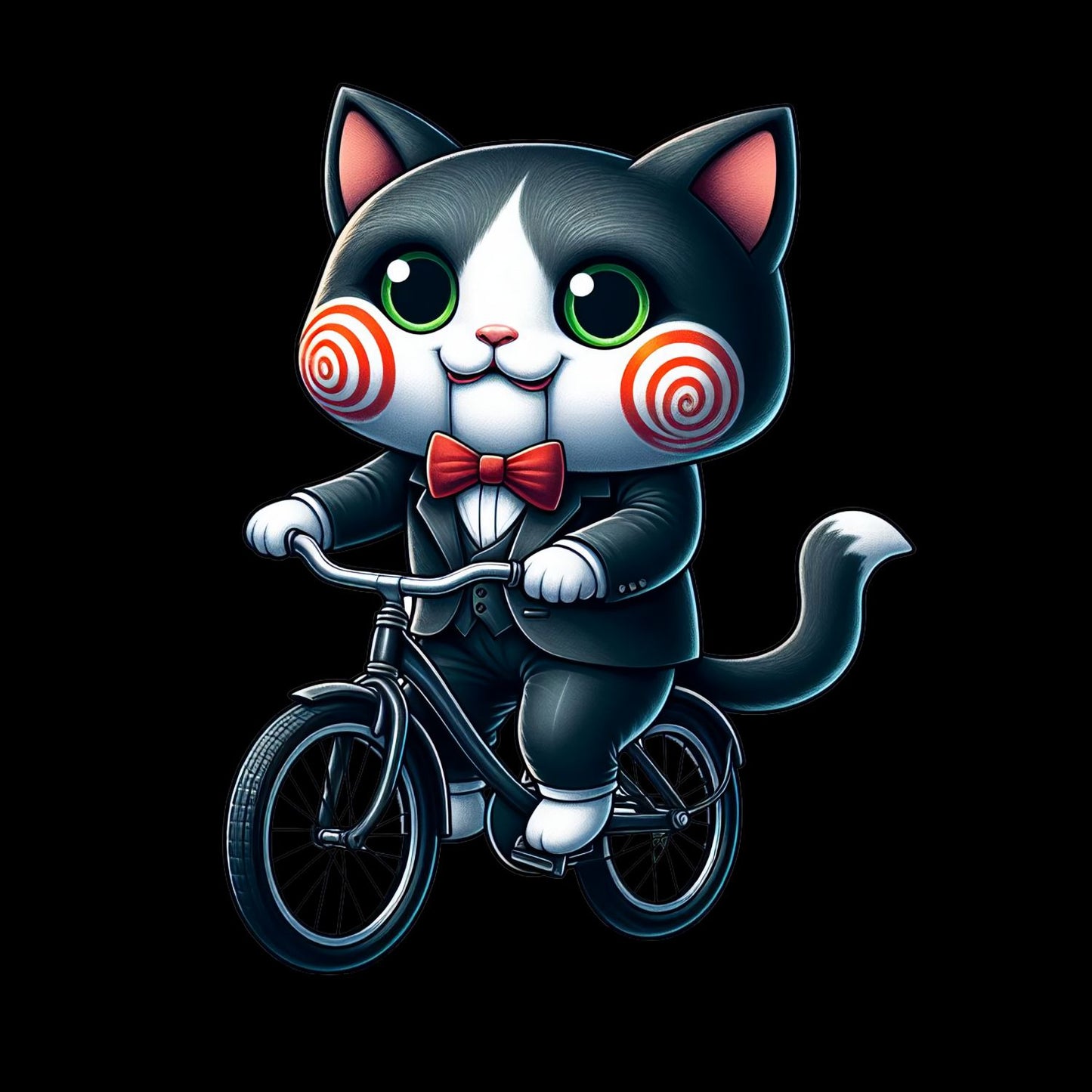 Saw Horror Movie Cat T-shirt
