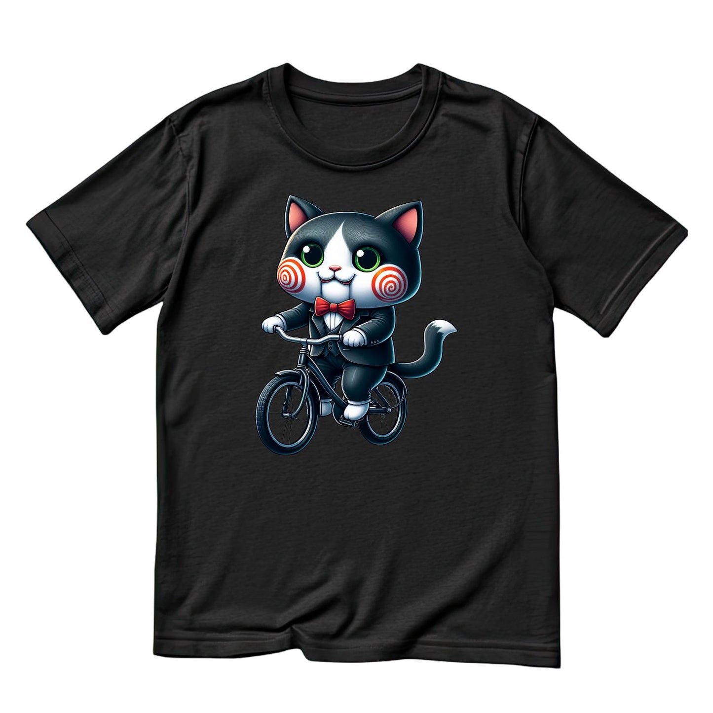 Saw Horror Movie Cat T-shirt