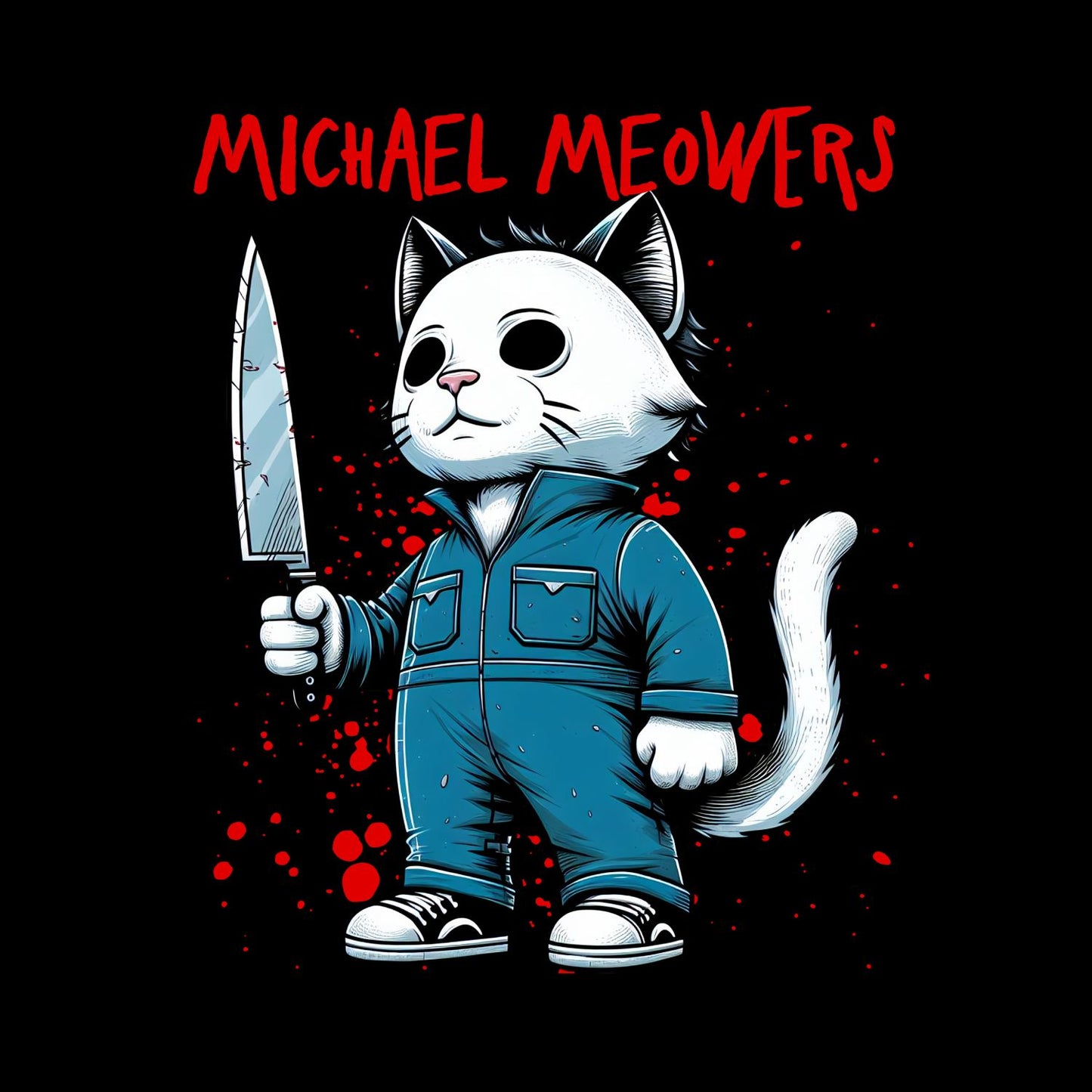 Michael Meowers Horror Cat T-shirt