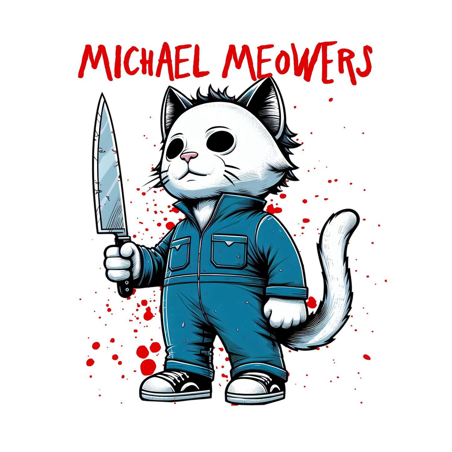 Michael Meowers Horror Cat T-shirt
