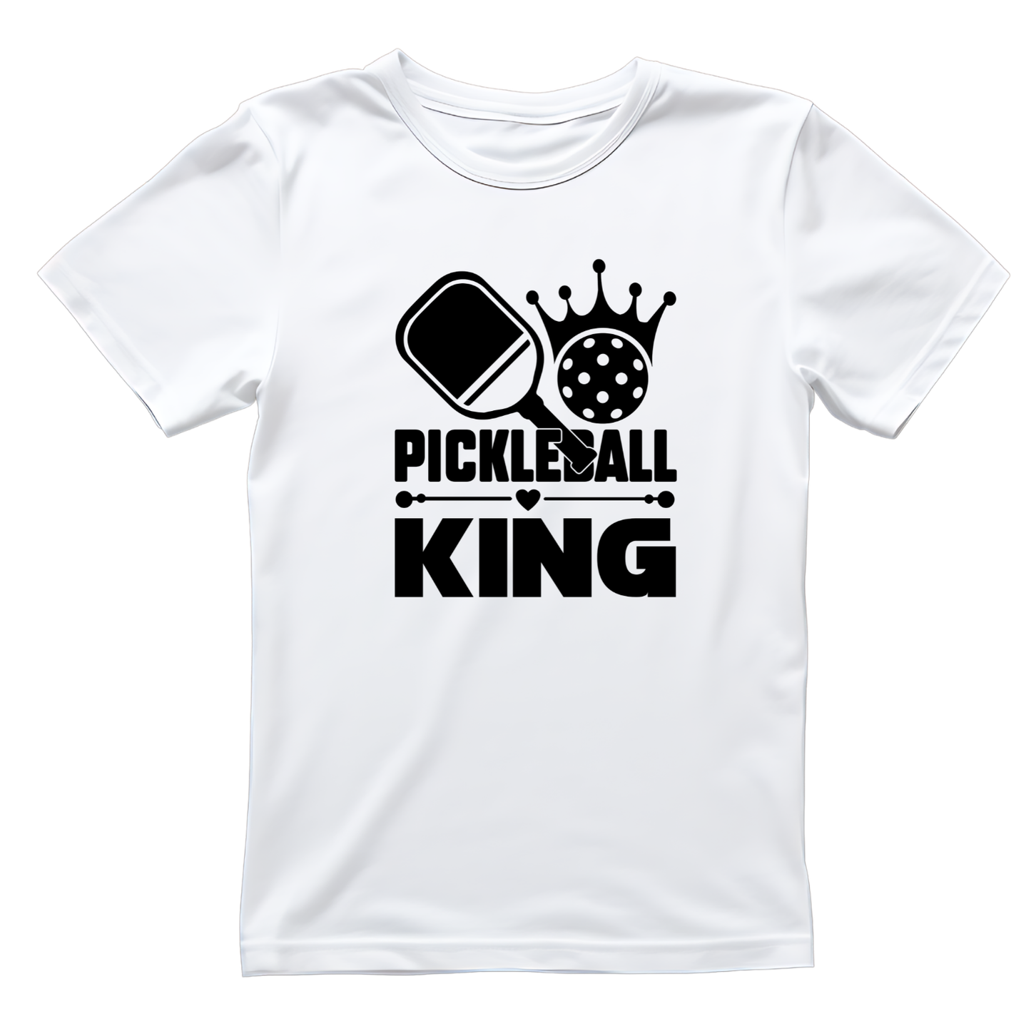 Pickleball King T-shirt | Graphic Tee | Printed Shirt